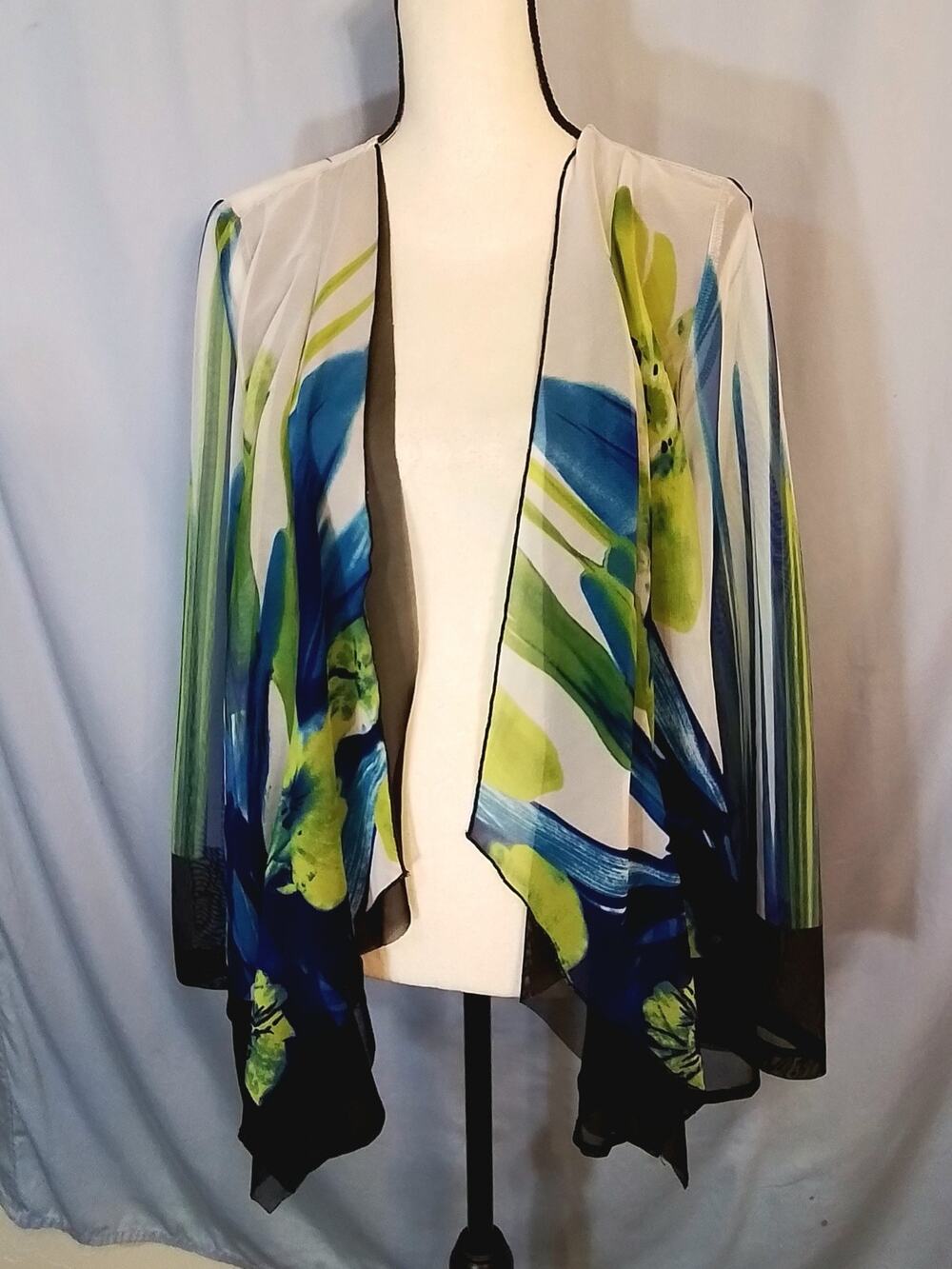 Picadilly blue and green cover-up